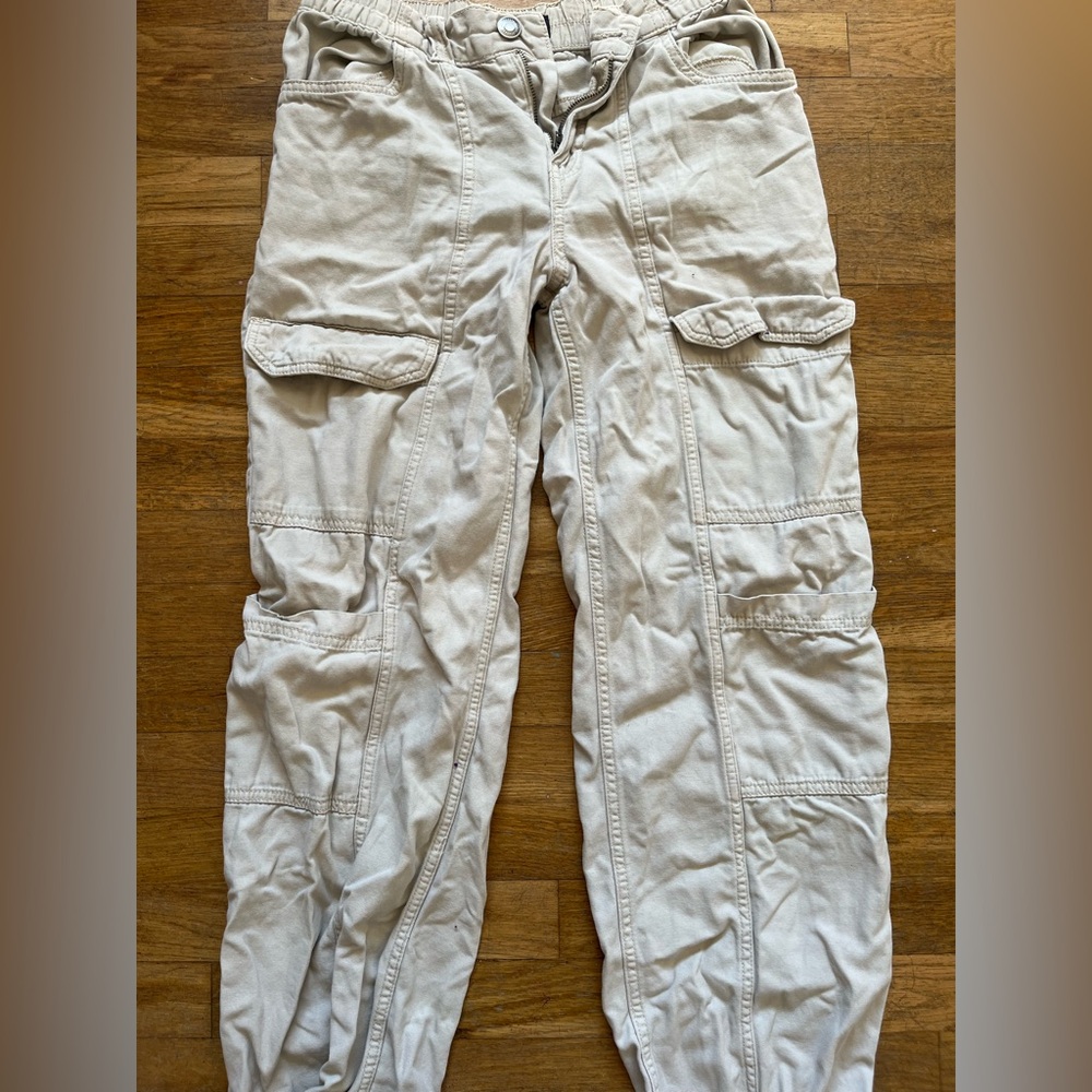 Women’s Tan Utility Cargo Pants